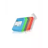 ICY BOX IB-AC602b-6 Taschenetui Kunststoff Blau, Grün, Grau, Orange, Rot, Weiß