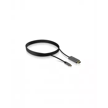 ICY BOX IB-CB020-C HDMI-Kabel 1,8 m HDMI Typ A (Standard) Schwarz, Silber