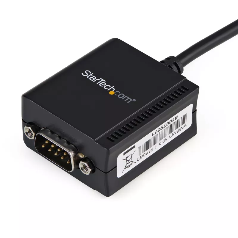 StarTech.com 1 Port FTDI USB auf Seriell RS232 Adapterkabel mit COM-Erhaltung