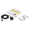 StarTech.com 1 Port FTDI USB auf Seriell RS232 Adapterkabel mit COM-Erhaltung
