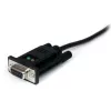 StarTech.com 6ft (1,8m) 1-Port USB zu Seriell RS232 Adapter, FTDI DB9 Seriell DCE Adapterkabel, Nullmodem, USB 2.0 - TAA