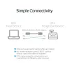 StarTech.com 6ft (1,8m) 1-Port USB zu Seriell RS232 Adapter, FTDI DB9 Seriell DCE Adapterkabel, Nullmodem, USB 2.0 - TAA