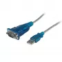 StarTech.com 43 cm (17 Zoll) 1-Port USB auf RS232 DB9 Seriell-Adapterkabel, USB auf Seriell-Adapterkabel - M/M