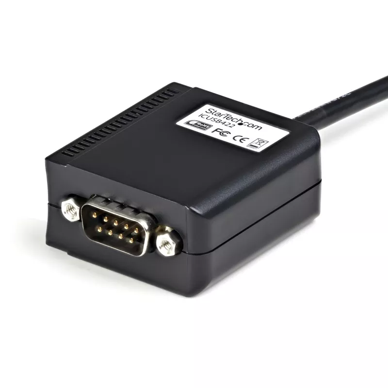 StarTech.com 1,8m 1-Port Professioneller RS422/485 USB Serielles Kabel-Adapter mit COM-Beibehaltung, USB auf RS422 Adapter - TAA
