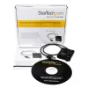 StarTech.com USB Stereo Audio Adapter Externe Soundkarte mit SPDIF Digital Audio und Stereo Mikrofon
