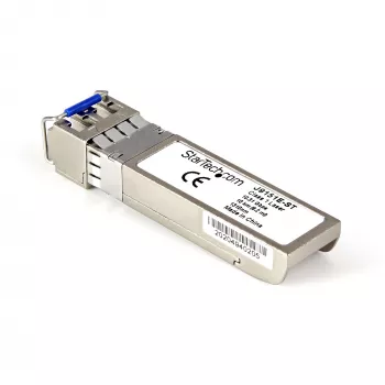 StarTech.com HPE J9151E Kompatibles SFP+ Modul – 10GBASE-LR – 10GbE Singlemode Glasfaser-Transceiver – 10GE Gigabit Ethernet SFP+ – LC 10km – 1310nm – DDM HPE 2930F, 8325, 3810M
