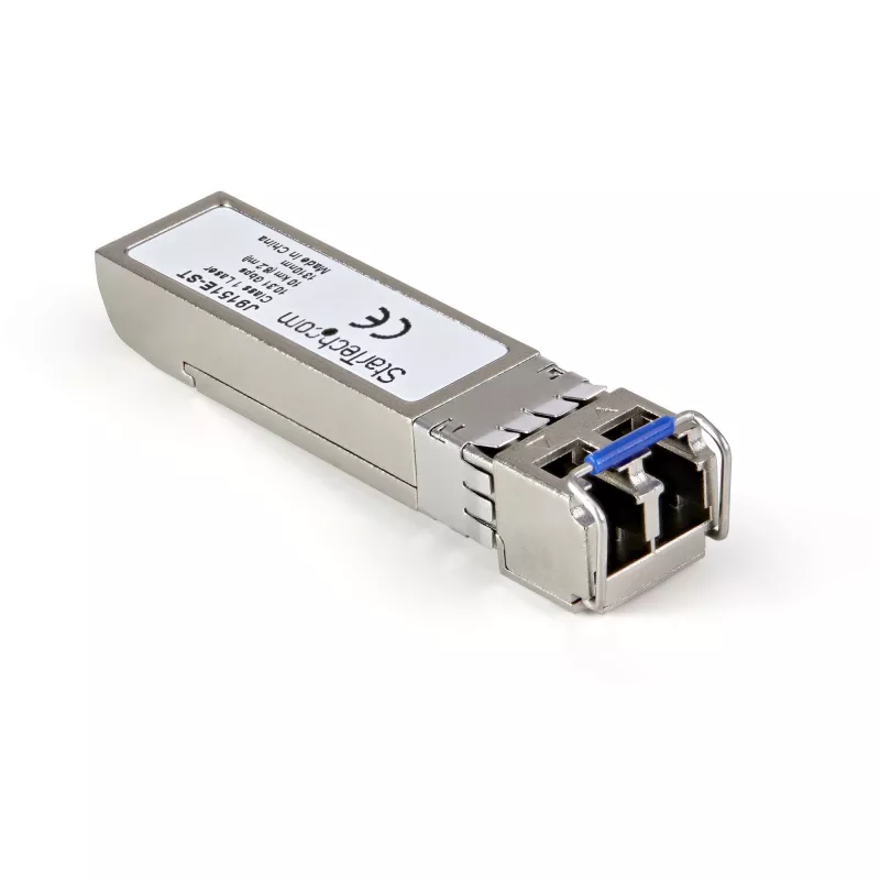 StarTech.com HPE J9151E Kompatibles SFP+ Modul – 10GBASE-LR – 10GbE Singlemode Glasfaser-Transceiver – 10GE Gigabit Ethernet SFP+ – LC 10km – 1310nm – DDM HPE 2930F, 8325, 3810M