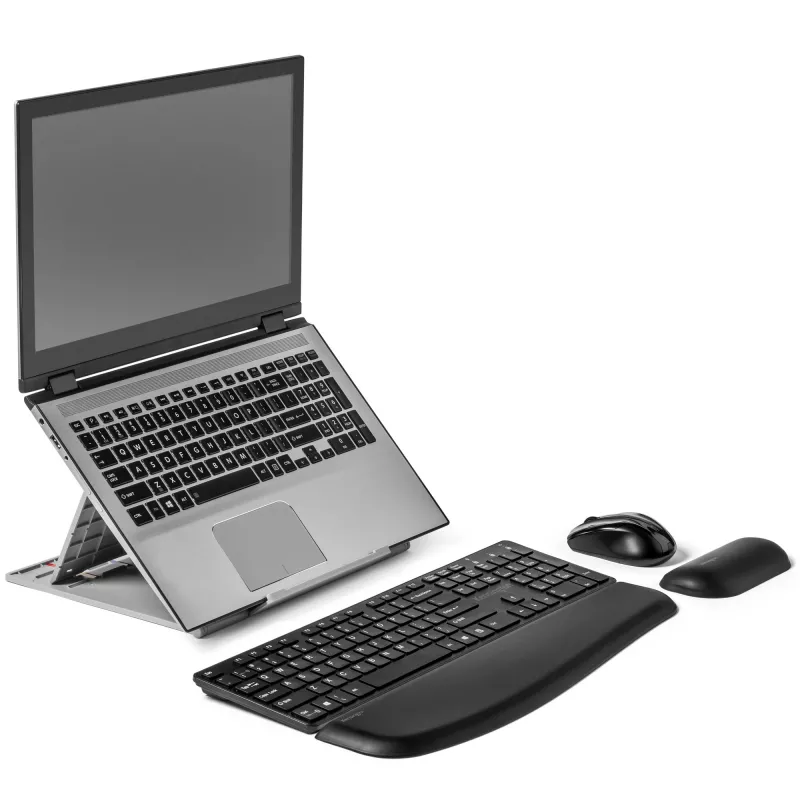 Kensington SmartFit Easy Riser Go – verstellbarer ergonomischer Laptop-Riser und Kühlständer für Laptops bis 17 Zoll