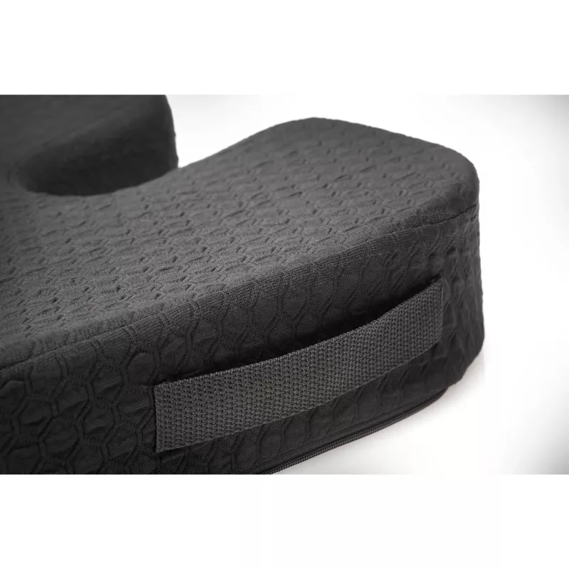 Kensington Premium Cool-Gel Sitzkissen, Sitzkissen, Memory-Schaum, Stuhl, Schwarz, Einfarbig, Reißverschluss