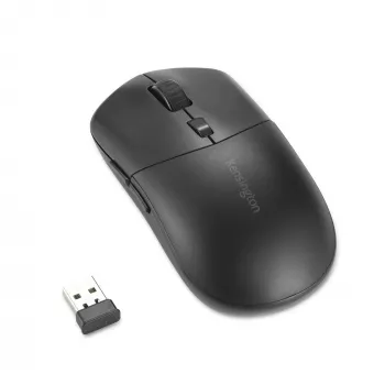 Kensington MY430 EQ wiederaufladbare Maus, beidhändig, optisch, RF Wireless + Bluetooth, 2400 DPI, Schwarz