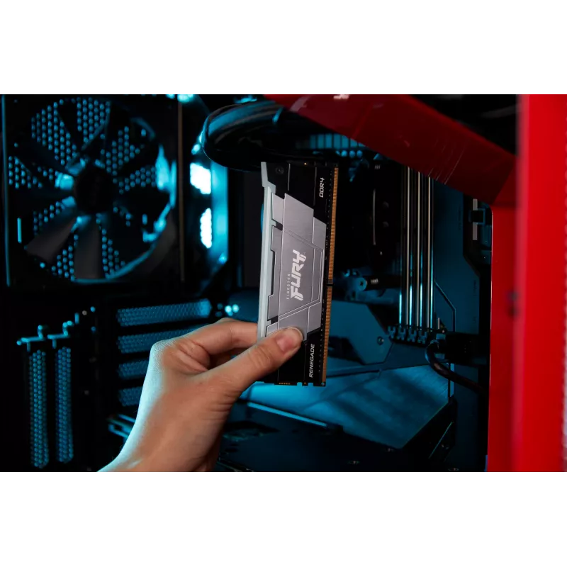 Kingston Technology FURY 16GB 3600MT/s DDR4 CL16 DIMM (Kit of 2) Renegade RGB