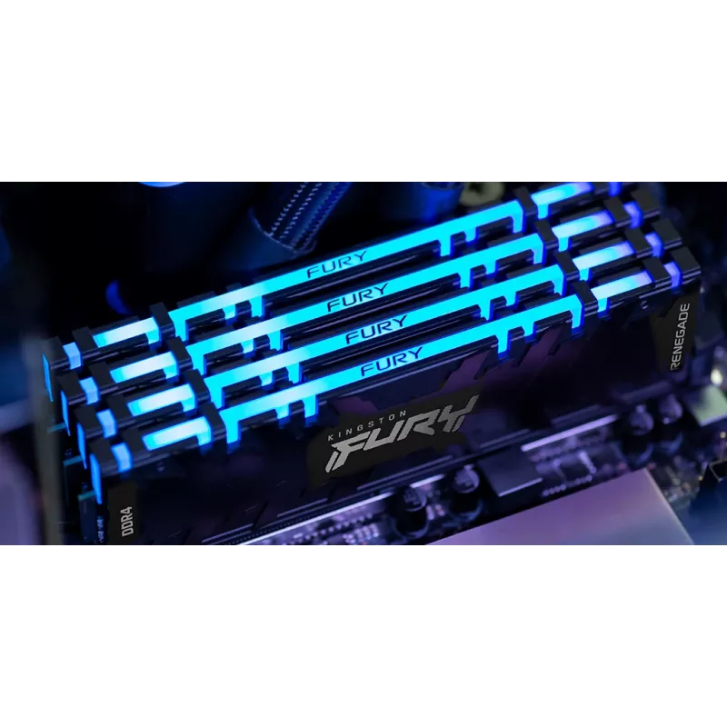Kingston Technology FURY 16GB 3600MT/s DDR4 CL16 DIMM (Kit of 2) Renegade RGB