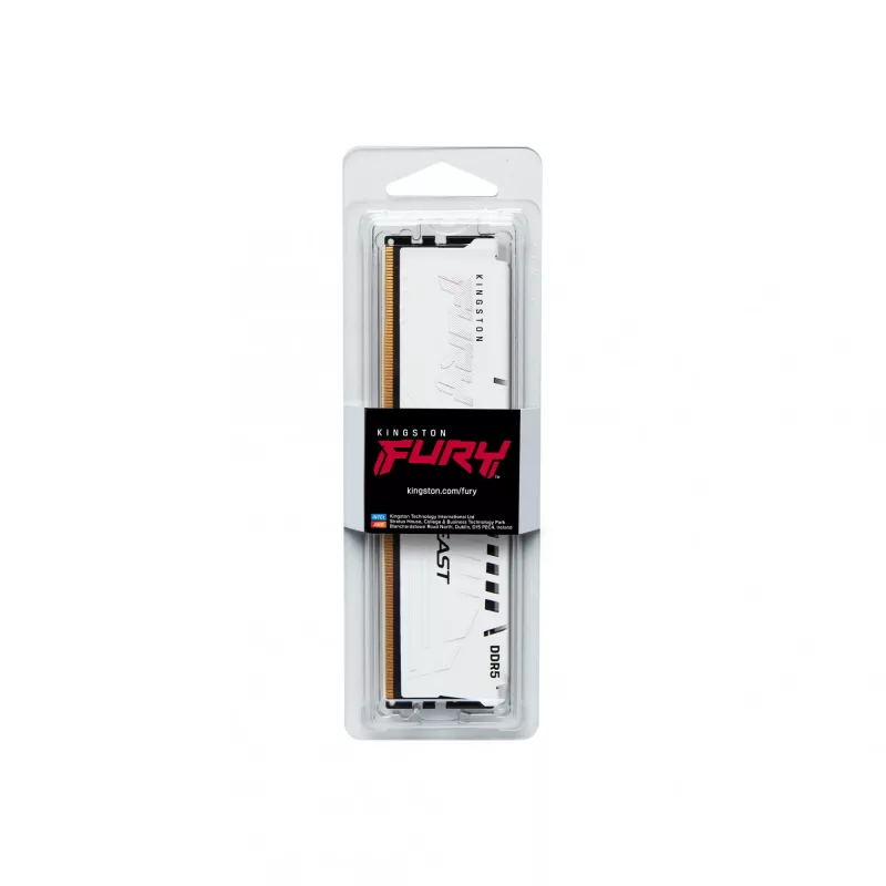 Kingston Technology FURY Beast 32GB 5600MT/s DDR5 CL36 DIMM White EXPO