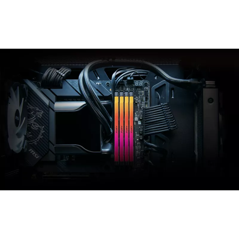 Kingston Technology FURY 16GB 6400MT/s DDR5 CL32 DIMM Renegade RGB