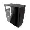 PC-Gehäuse KRUX Astro Cube Schwarz — Cube-Chassis, unterstützt Micro ATX/Mini-ITX, 1×3,5 Zoll + 2×2,5 Zoll Einschübe, Seitenfenster, max. Netzteil 28 cm, max. Kühlerhöhe 136 mm