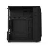 PC-Gehäuse KRUX Astro Cube Schwarz — Cube-Chassis, unterstützt Micro ATX/Mini-ITX, 1×3,5 Zoll + 2×2,5 Zoll Einschübe, Seitenfenster, max. Netzteil 28 cm, max. Kühlerhöhe 136 mm
