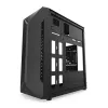 PC-Gehäuse KRUX Astro Cube Schwarz — Cube-Chassis, unterstützt Micro ATX/Mini-ITX, 1×3,5 Zoll + 2×2,5 Zoll Einschübe, Seitenfenster, max. Netzteil 28 cm, max. Kühlerhöhe 136 mm