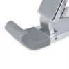 StarTech.com Faltbarer Laptop-Riser-Ständer, tragbarer höhenverstellbarer ergonomischer Laptop-Ständer, belüfteter Aluminiumrahmen trägt 10 kg, neigbar/erhöht/abgewinkelt für Laptop/Tablet, zusammenklappbares Design