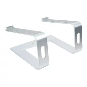 StarTech.com Laptop-Ständer für den Schreibtisch, unterstützt 5 kg/11 lb, Aluminium, Silber, ergonomische Laptop-Erhöhung, tragbarer Laptop-Halter, Computer-Ständer für MacBook Air/Pro, Dell XPS, Lenovo