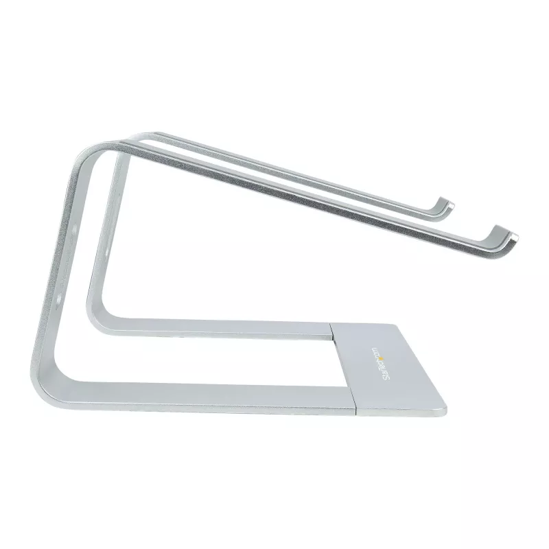 StarTech.com Laptop-Ständer für den Schreibtisch, unterstützt 5 kg/11 lb, Aluminium, Silber, ergonomische Laptop-Erhöhung, tragbarer Laptop-Halter, Computer-Ständer für MacBook Air/Pro, Dell XPS, Lenovo