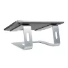 StarTech.com Laptop-Ständer für den Schreibtisch, unterstützt 5 kg/11 lb, Aluminium, Silber, ergonomische Laptop-Erhöhung, tragbarer Laptop-Halter, Computer-Ständer für MacBook Air/Pro, Dell XPS, Lenovo