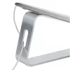 StarTech.com Laptop-Ständer für den Schreibtisch, unterstützt 5 kg/11 lb, Aluminium, Silber, ergonomische Laptop-Erhöhung, tragbarer Laptop-Halter, Computer-Ständer für MacBook Air/Pro, Dell XPS, Lenovo