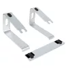 StarTech.com Laptop-Ständer für den Schreibtisch, unterstützt 5 kg/11 lb, Aluminium, Silber, ergonomische Laptop-Erhöhung, tragbarer Laptop-Halter, Computer-Ständer für MacBook Air/Pro, Dell XPS, Lenovo
