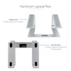 StarTech.com Laptop-Ständer für den Schreibtisch, unterstützt 5 kg/11 lb, Aluminium, Silber, ergonomische Laptop-Erhöhung, tragbarer Laptop-Halter, Computer-Ständer für MacBook Air/Pro, Dell XPS, Lenovo