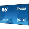 iiyama LH8665UHSB-B1 Signage Display Kiosk-Design 2,18 m (86 Zoll) LED Wi-Fi 800 cd/m² 4K Ultra HD Schwarz Integrierter Prozessor Android 11 24/7