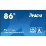 iiyama LH8665UHSB-B1 Signage Display Kiosk-Design 2,18 m (86 Zoll) LED Wi-Fi 800 cd/m² 4K Ultra HD Schwarz Integrierter Prozessor Android 11 24/7