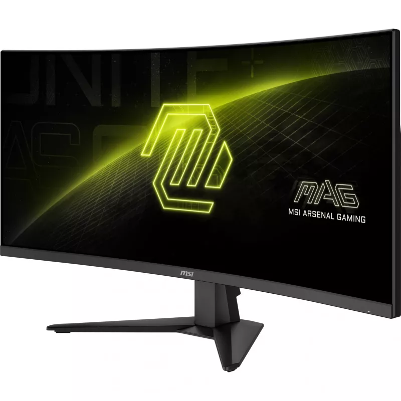 MSI MAG 346CQ Computer Monitor 86,4 cm (34 Zoll) 3440 x 1440 Pixel UltraWide Dual Quad HD LCD Schwarz