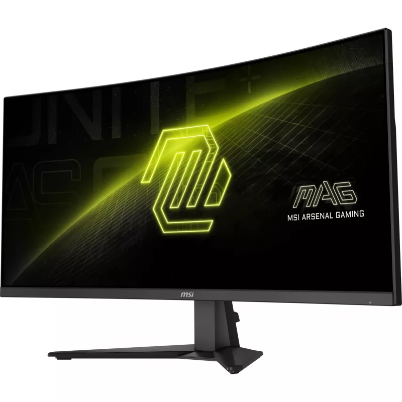 MSI MAG 346CQ Computer Monitor 86,4 cm (34 Zoll) 3440 x 1440 Pixel UltraWide Dual Quad HD LCD Schwarz