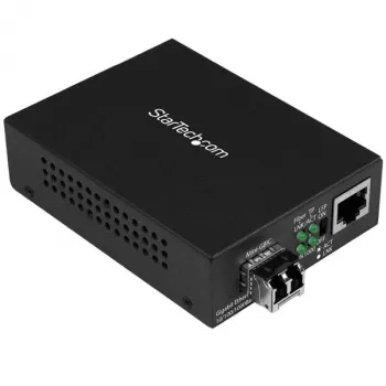 StarTech.com Gigabit Ethernet Fiber Media Converter - Kompakt - 850nm MM LC - 550m