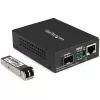 StarTech.com Gigabit Ethernet Fiber Media Converter - Kompakt - 850nm MM LC - 550m