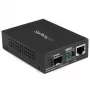 StarTech.com Gigabit Ethernet Fiber Media Converter mit offenem SFP-Slot