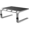 StarTech.com Monitor-Riser-Ständer – Stahl und Aluminium – höhenverstellbar