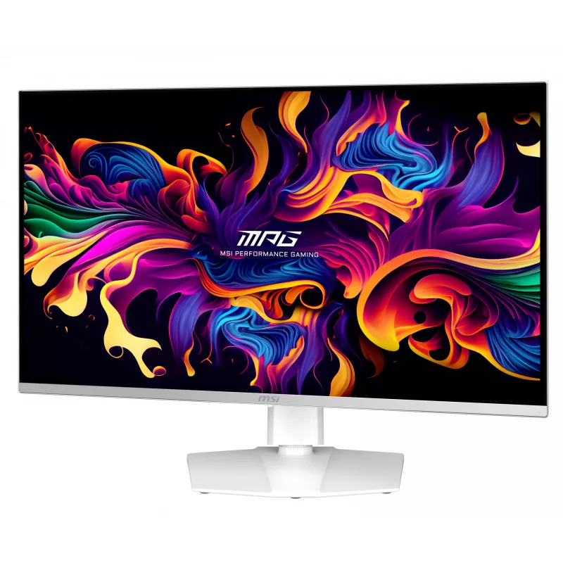 MSI MPG 321URXW QD-OLED Computer Monitor 80 cm (31,5 Zoll) 3840 x 2160 Pixel 4K Ultra HD Weiß