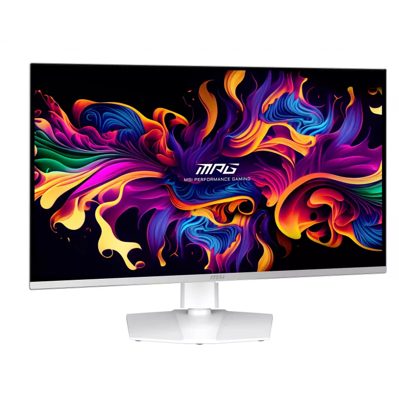 MSI MPG 321URXW QD-OLED Computer Monitor 80 cm (31,5 Zoll) 3840 x 2160 Pixel 4K Ultra HD Weiß