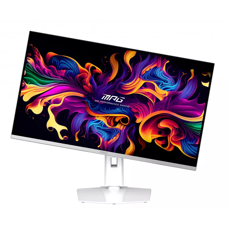 MSI MPG 321URXW QD-OLED Computer Monitor 80 cm (31,5 Zoll) 3840 x 2160 Pixel 4K Ultra HD Weiß
