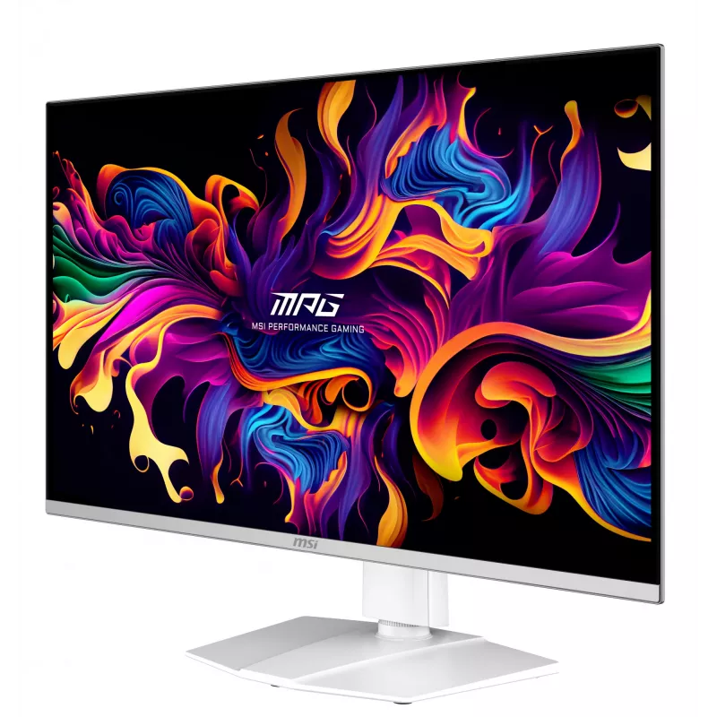 MSI MPG 321URXW QD-OLED Computer Monitor 80 cm (31,5 Zoll) 3840 x 2160 Pixel 4K Ultra HD Weiß
