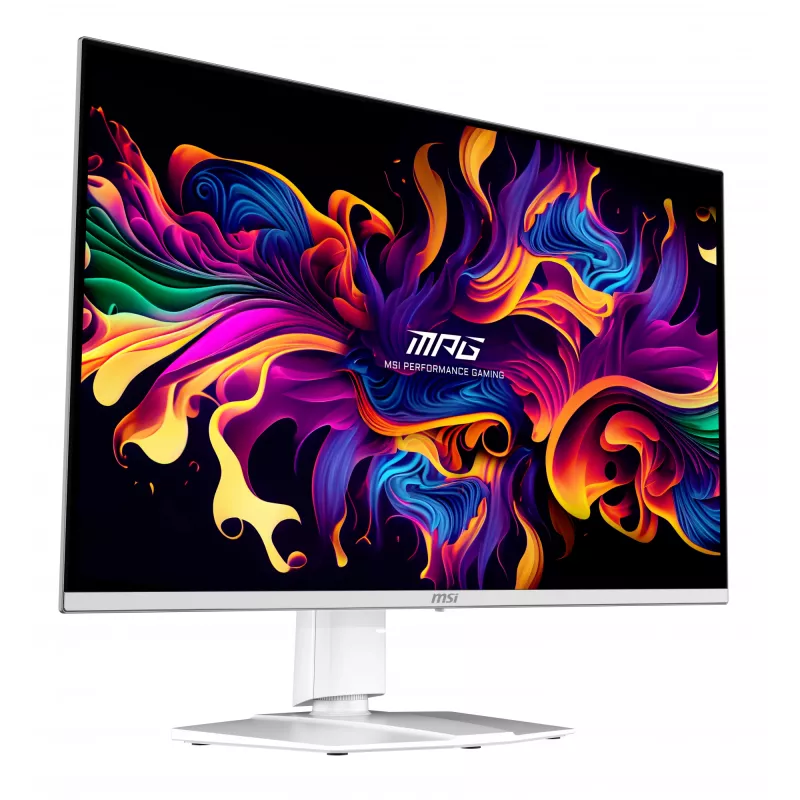 MSI MPG 321URXW QD-OLED Computer Monitor 80 cm (31,5 Zoll) 3840 x 2160 Pixel 4K Ultra HD Weiß