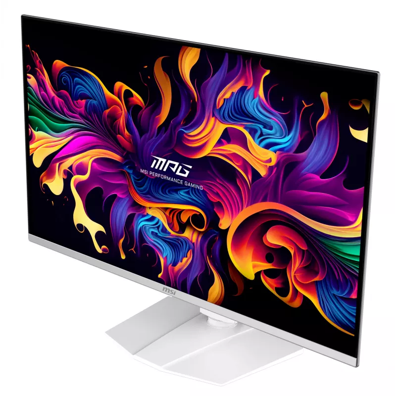MSI MPG 321URXW QD-OLED Computer Monitor 80 cm (31,5 Zoll) 3840 x 2160 Pixel 4K Ultra HD Weiß