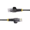 StarTech.com 1 m CAT6-Kabel – schlank – Snagless RJ45-Stecker – Schwarz