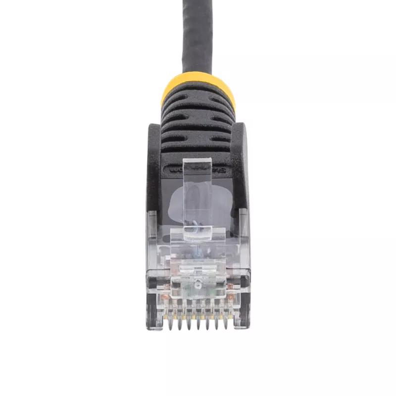 StarTech.com 1 m CAT6-Kabel – schlank – Snagless RJ45-Stecker – Schwarz