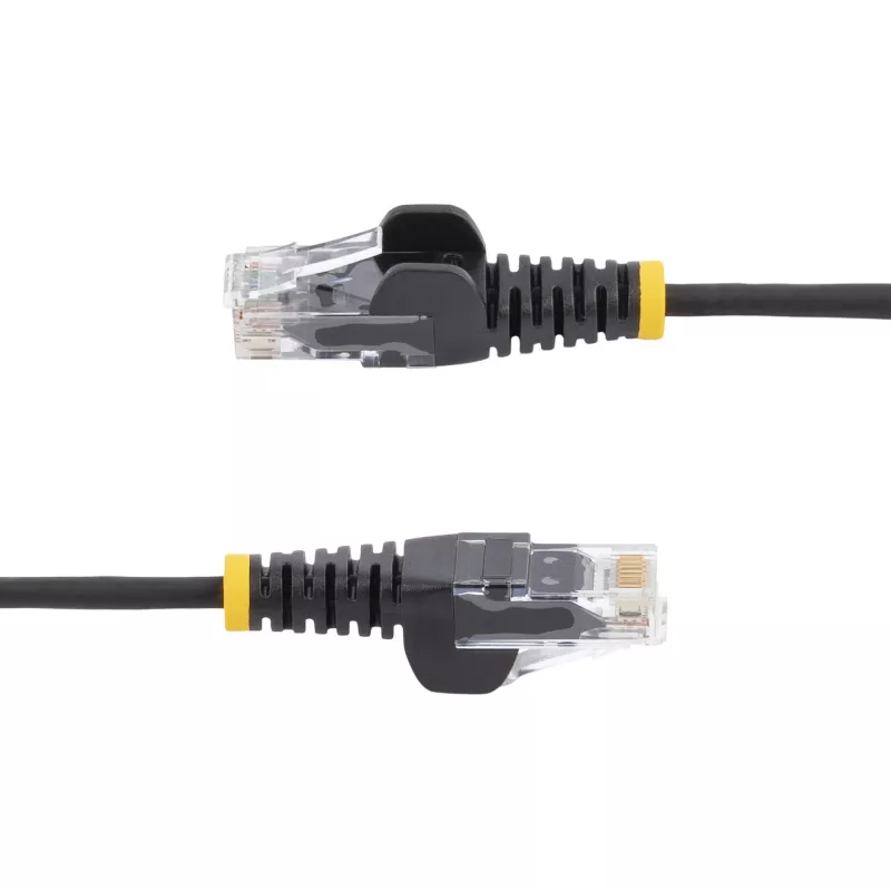 StarTech.com 2 m CAT6-Kabel – schlank – rastnasenfreie RJ45-Stecker – Schwarz