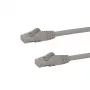 StarTech.com 10 m CAT6 Ethernet-Kabel – Grau – CAT 6 Gigabit Ethernet-Leitung – 250 MHz 100 W PoE RJ45 UTP Netzwerk-/Patchkabel, rastnasenschutz mit Zugentlastung, einzeln geprüft