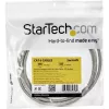 StarTech.com 2m CAT6 Ethernet-Kabel – Grau, CAT-6-Gigabit-Ethernet-Kabel – 250 MHz, 100 W PoE, RJ45, UTP, Netzwerk-/Patchkabel, rastnasenschutz mit Zugentlastung, einzeln getestet