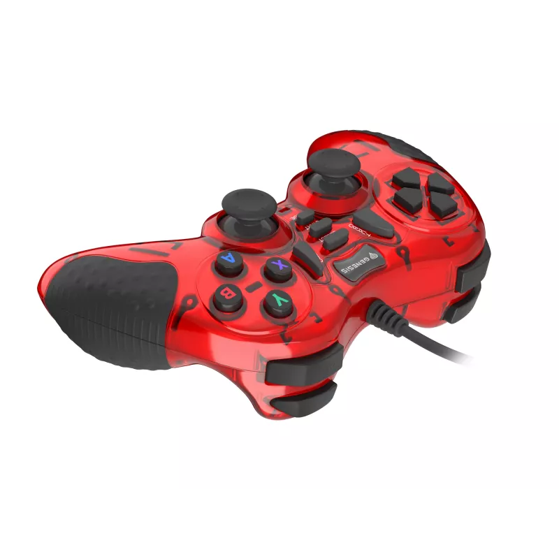 GENESIS MANGAN 200 Rot USB 2.0 Gamepad Analog / Digital PC