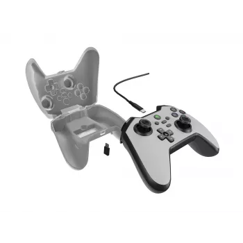 GENESIS Mangan 300 Weiß USB Gamepad Analog / Digital Android, Nintendo Switch, PC