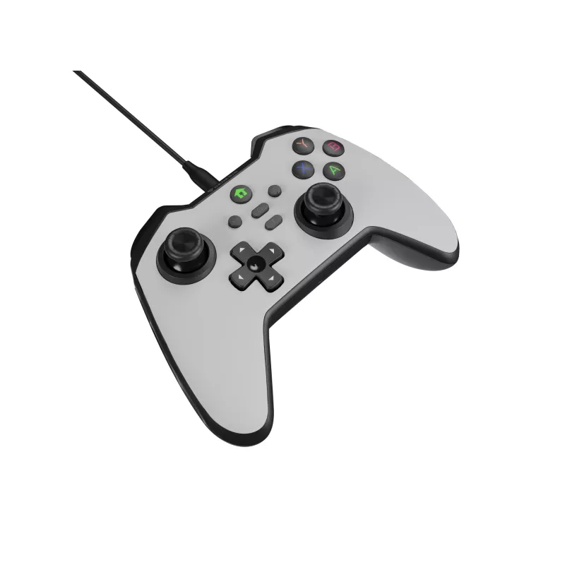 GENESIS Mangan 300 Weiß USB Gamepad Analog / Digital Android, Nintendo Switch, PC